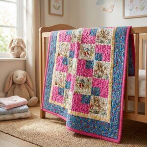 Child's Beatrix Potter (Peter Rabbit) Quilt